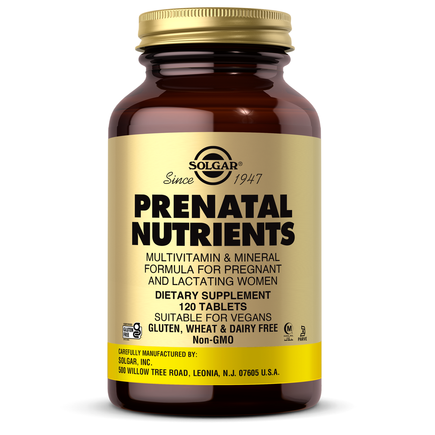 Solgar Prenatal Nutrients 120 Tablets