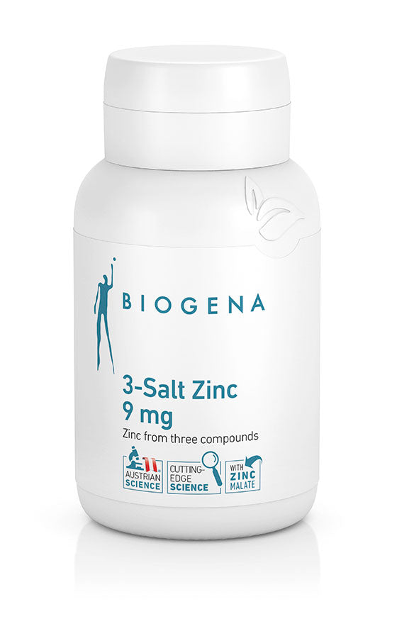 Biogena 3 Salt Zinc 9mg 60 capsules