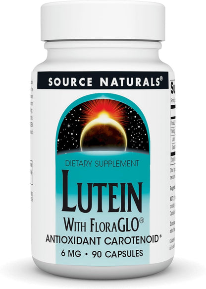 Source Naturals Lutein with Flora GLO 6mg 90 Capsules