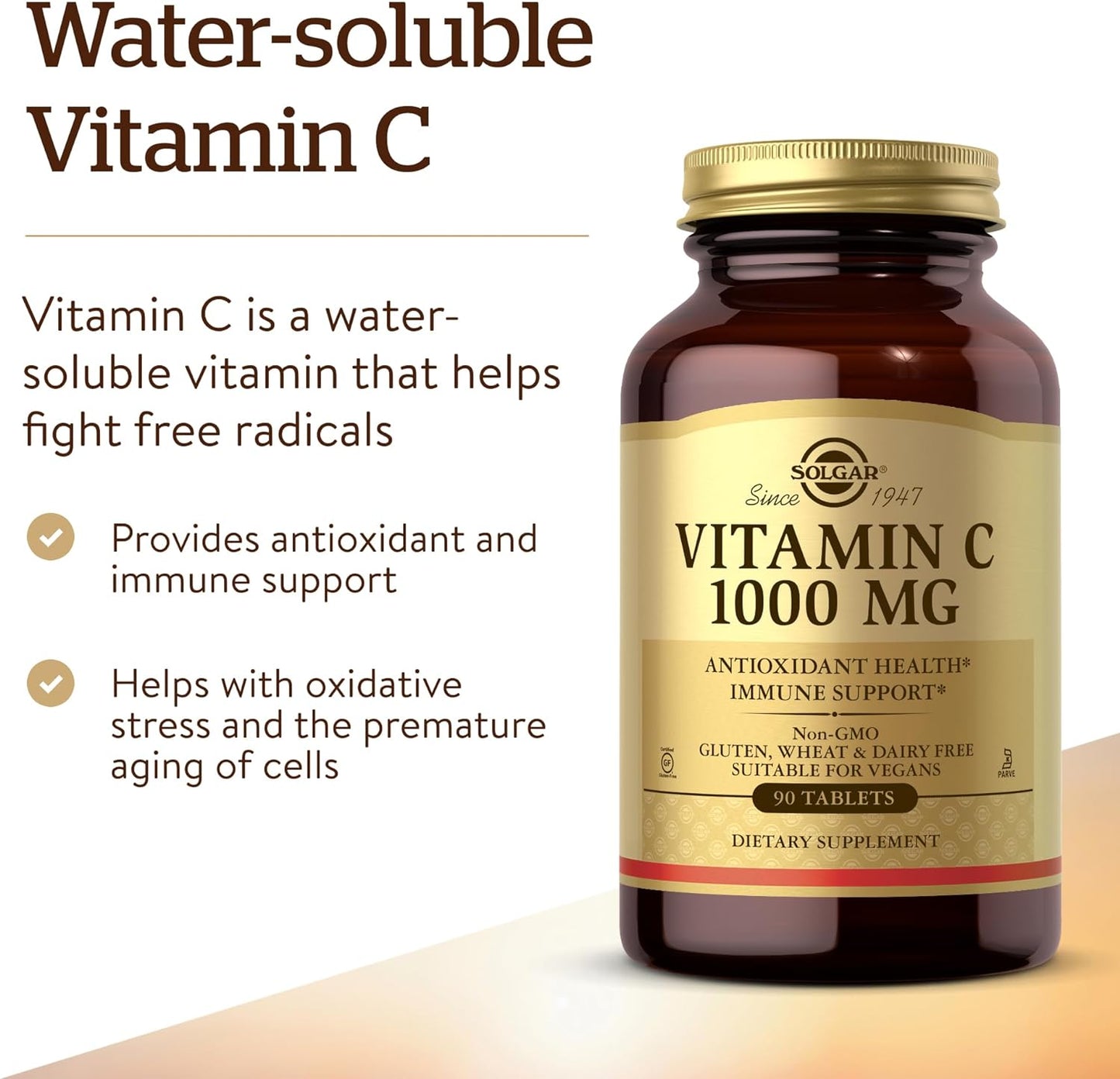 Solgar Vitamin C 1000 mg 90 Tablets