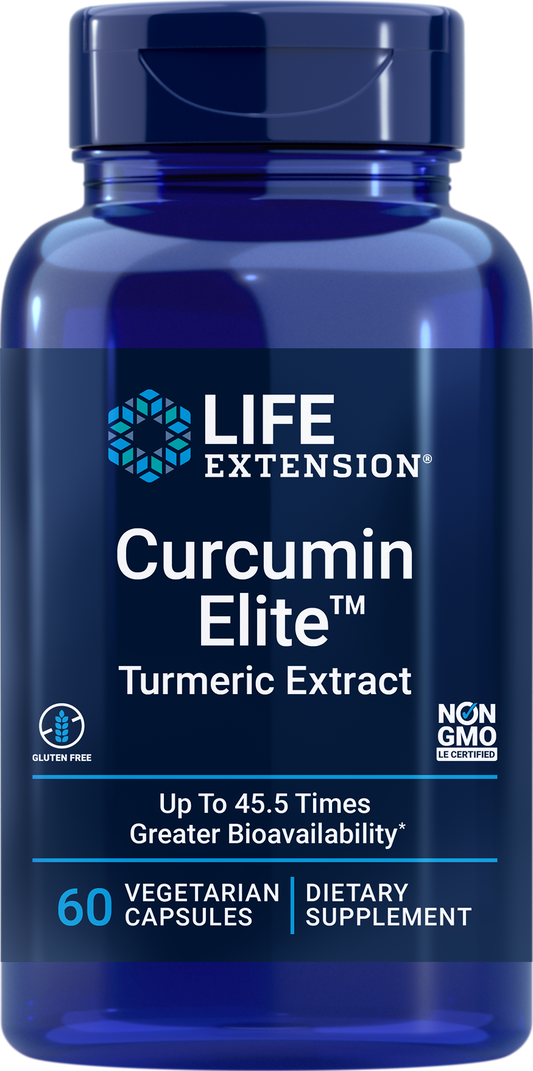 Life Extension Curcumin Elite Turmeric Extract - 60 Vegetarian Capsules