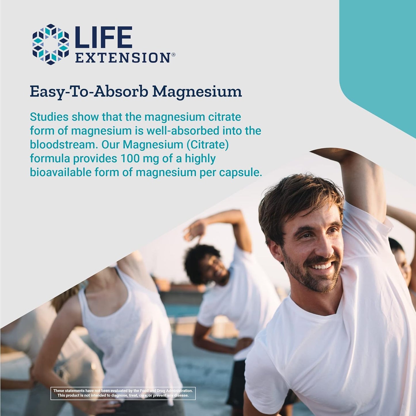 Life Extension Magnesium Citrate 100mg - 100 capsules