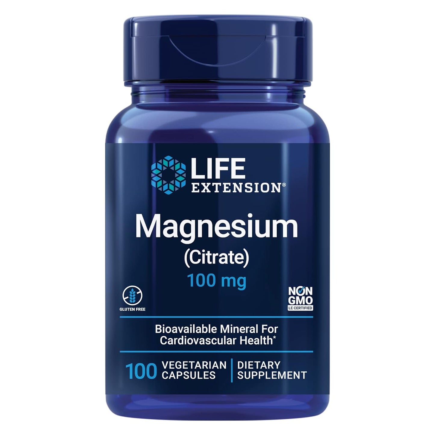 Life Extension Magnesium Citrate 100mg - 100 capsules