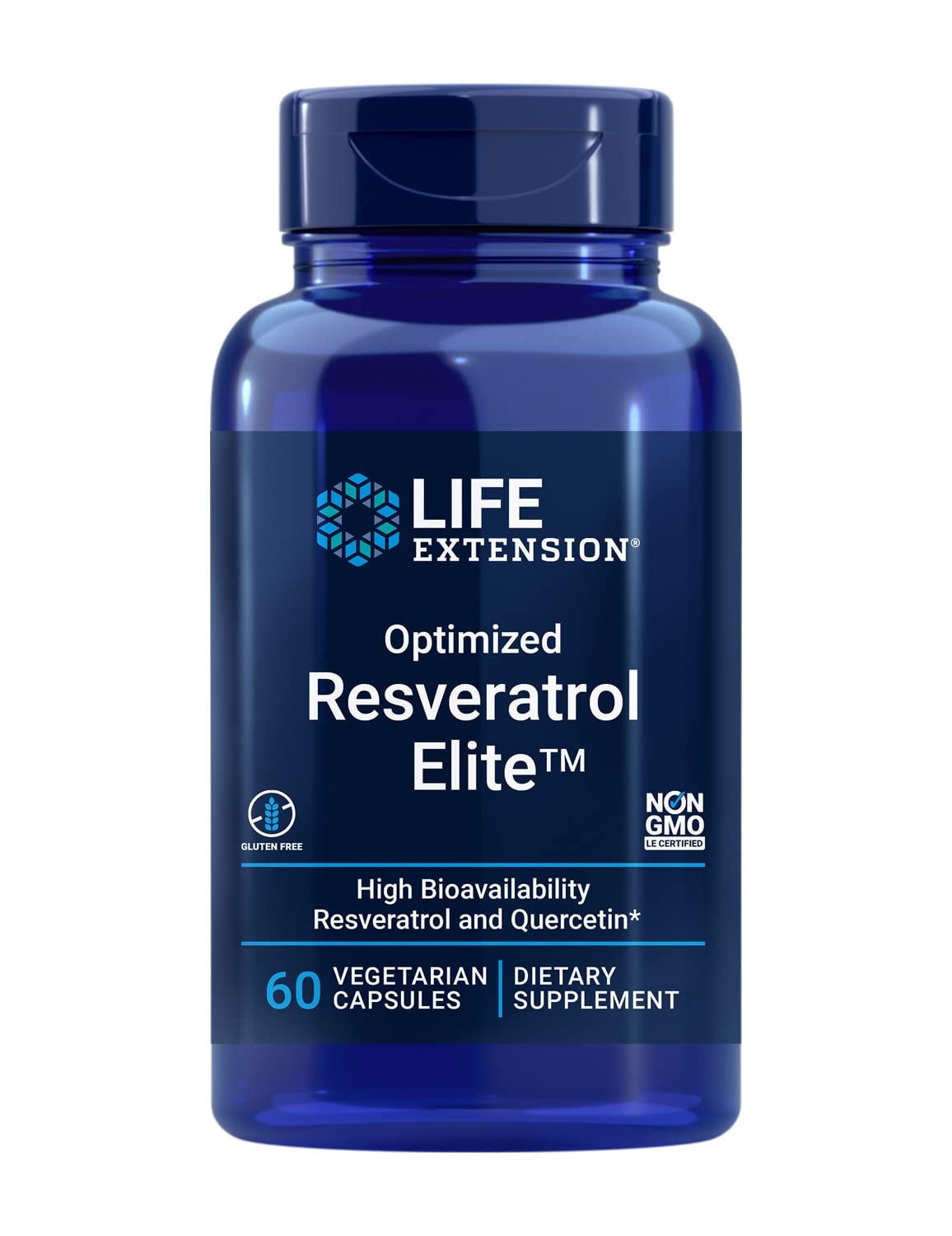 Life Extension Optimized Resveratrol EliteTM 60 Veg Capsules