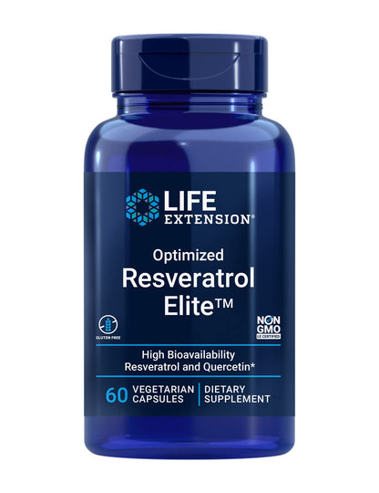 Life Extension Optimized Resveratrol EliteTM 60 Veg Capsules