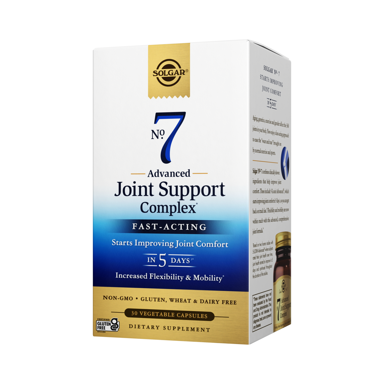 Solgar No.7 Advanced Joint Support Complex 30 Vegetable Capsules