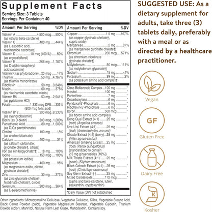 Solgar Female Multi-Vitamin Vegetable 120 Tablets