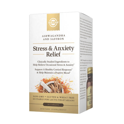 Solgar Stress & Anxiety Relief 30 Tablets