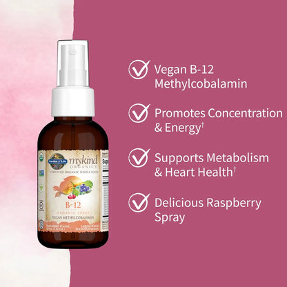 Garden of Life mykind organics B12 Spray