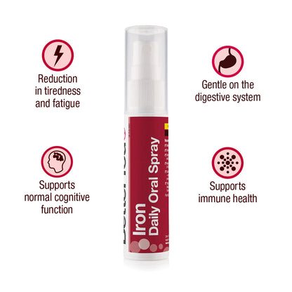 BetterYou Iron Oral Spray 5 mg 25 ml