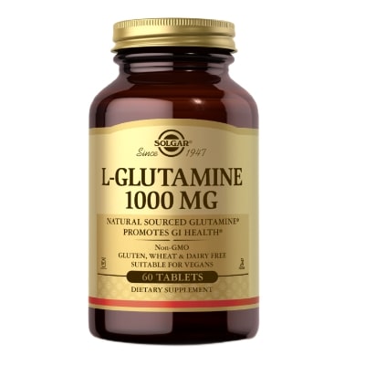 Solgar L-Glutamine 1000 MG, 60 Vegetable Tablets