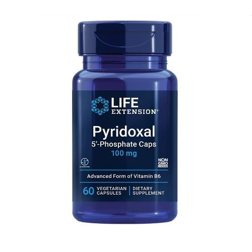 Life Extension P-5-P, 100 MG - 60 Vegetable Capsules