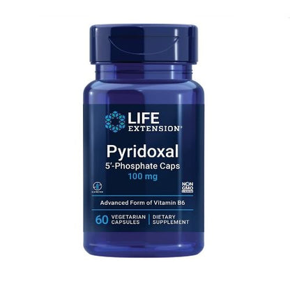 Life Extension P-5-P, 100 MG - 60 Vegetable Capsules