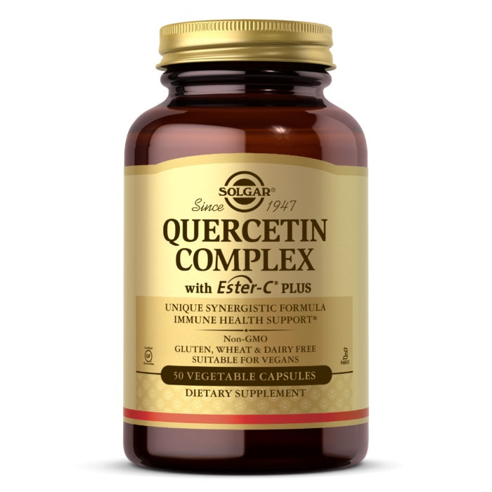 Solgar Quercetin Complex with Ester-C® Plus, 50 Vegetable Capsules