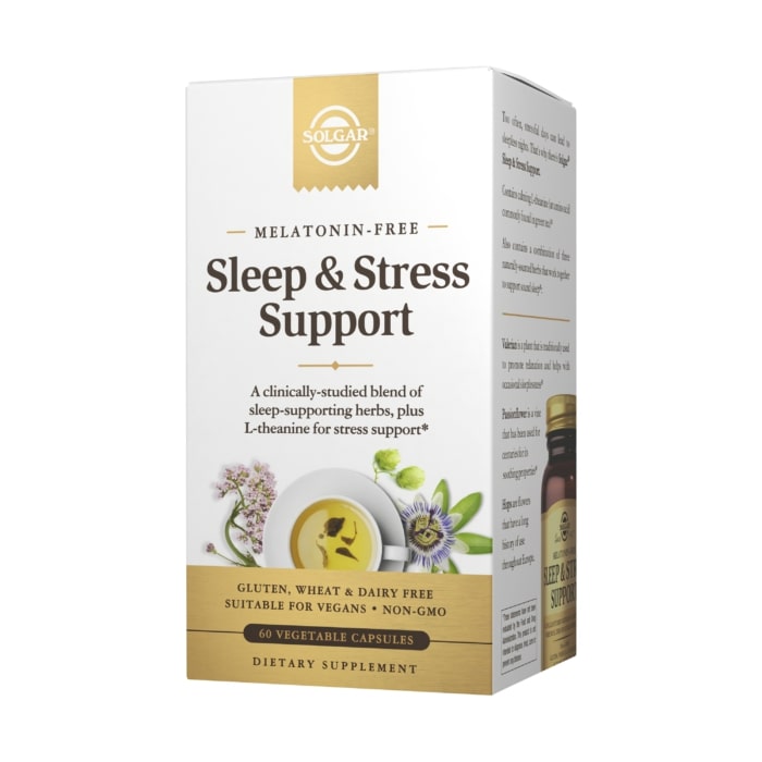 Solgar Sleep & Stress Support - 60 Vegetable Capsules