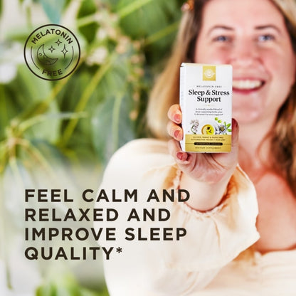 Solgar Sleep & Stress Support - 60 Vegetable Capsules